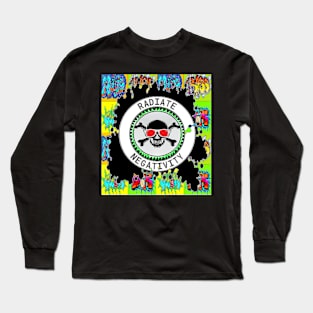 radiate Negativity 23 Graffiti Long Sleeve T-Shirt